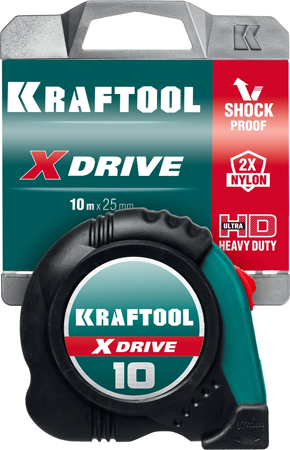 Рулетка KRAFTOOL 10 м х 25 мм (34122-10)