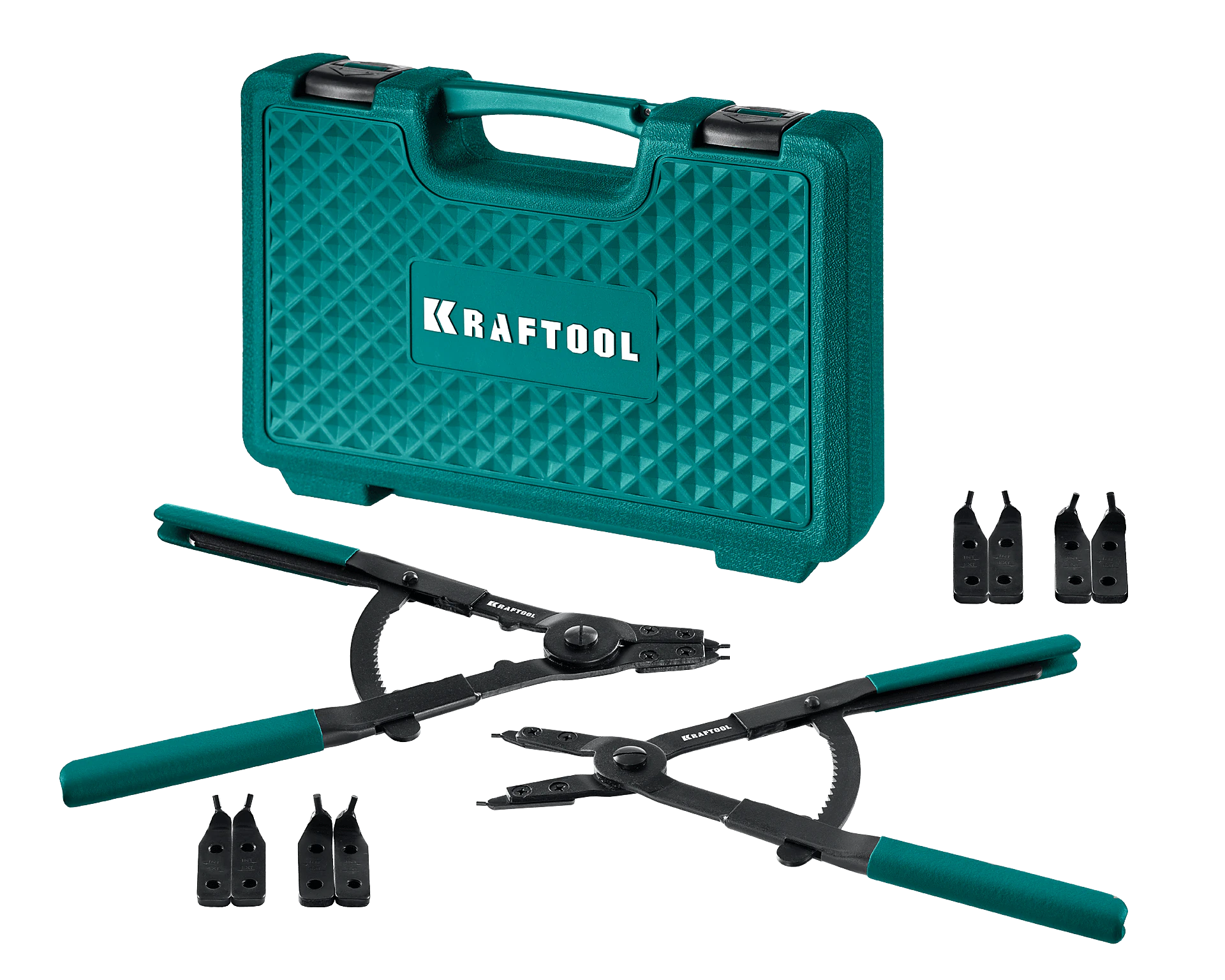 Съемник стопорных колец KRAFTOOL HEAVY 400, внешний/внутренний (22815)