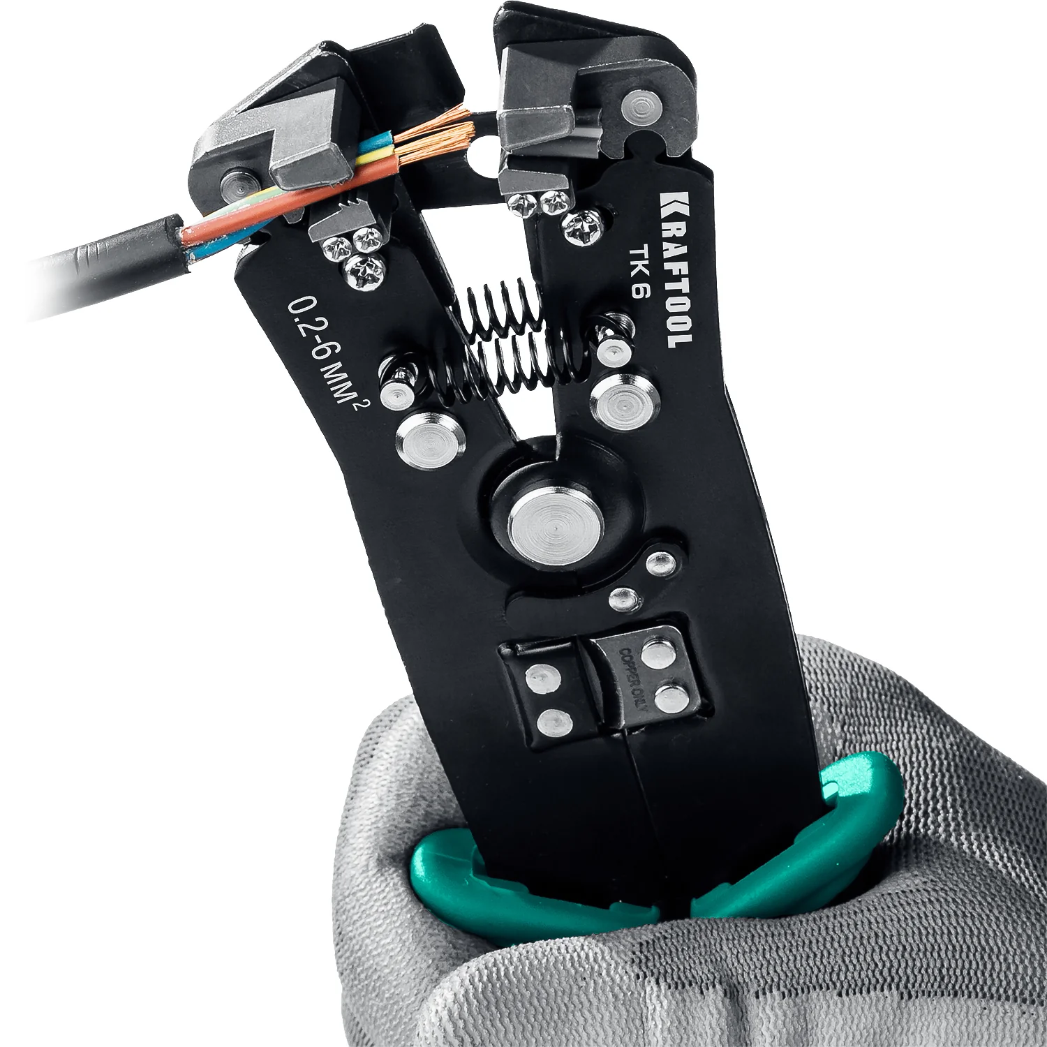 Стриппер автоматический KRAFTOOL 0.2 - 6 мм2 (22635)