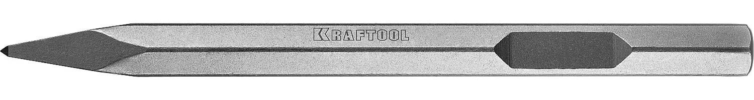 Пикообразное зубило KRAFTOOL 29341-00-400 ALLIGATOR, 400 мм, HEX 28