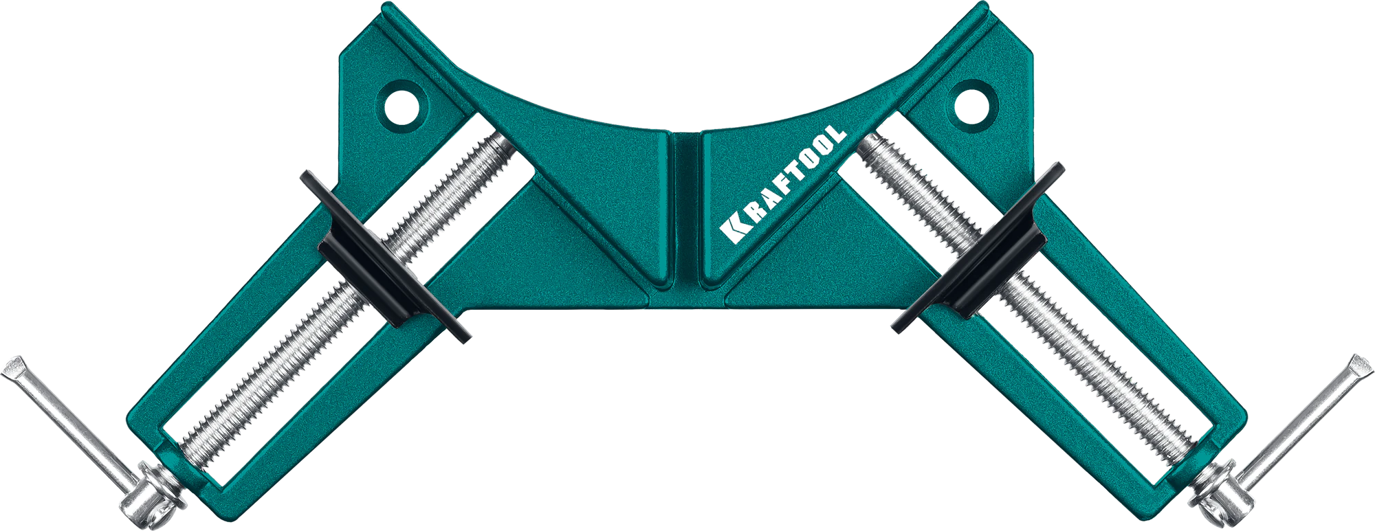 Пружинный угловой зажим KRAFTOOL CCS, два диапазона зажима 10 - 22/22 - 40 мм, 2 шт (32205)