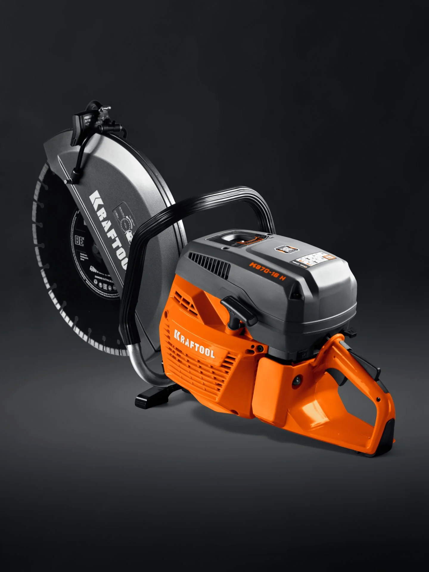 Бензорез по бетону (бетонорез) KRAFTOOL K970-16 H 4800 Вт, 400 мм, диск в комплекте