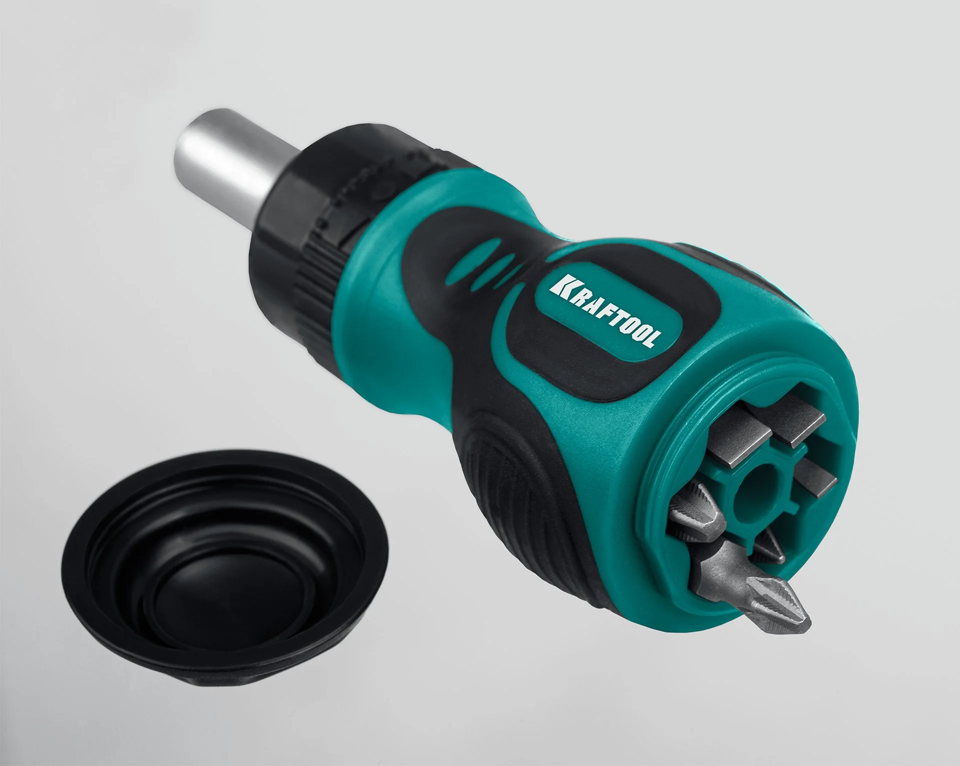 Реверсивная отвертка KRAFTOOL Kompakt-6, 6 предм., с битами (26190-H7)