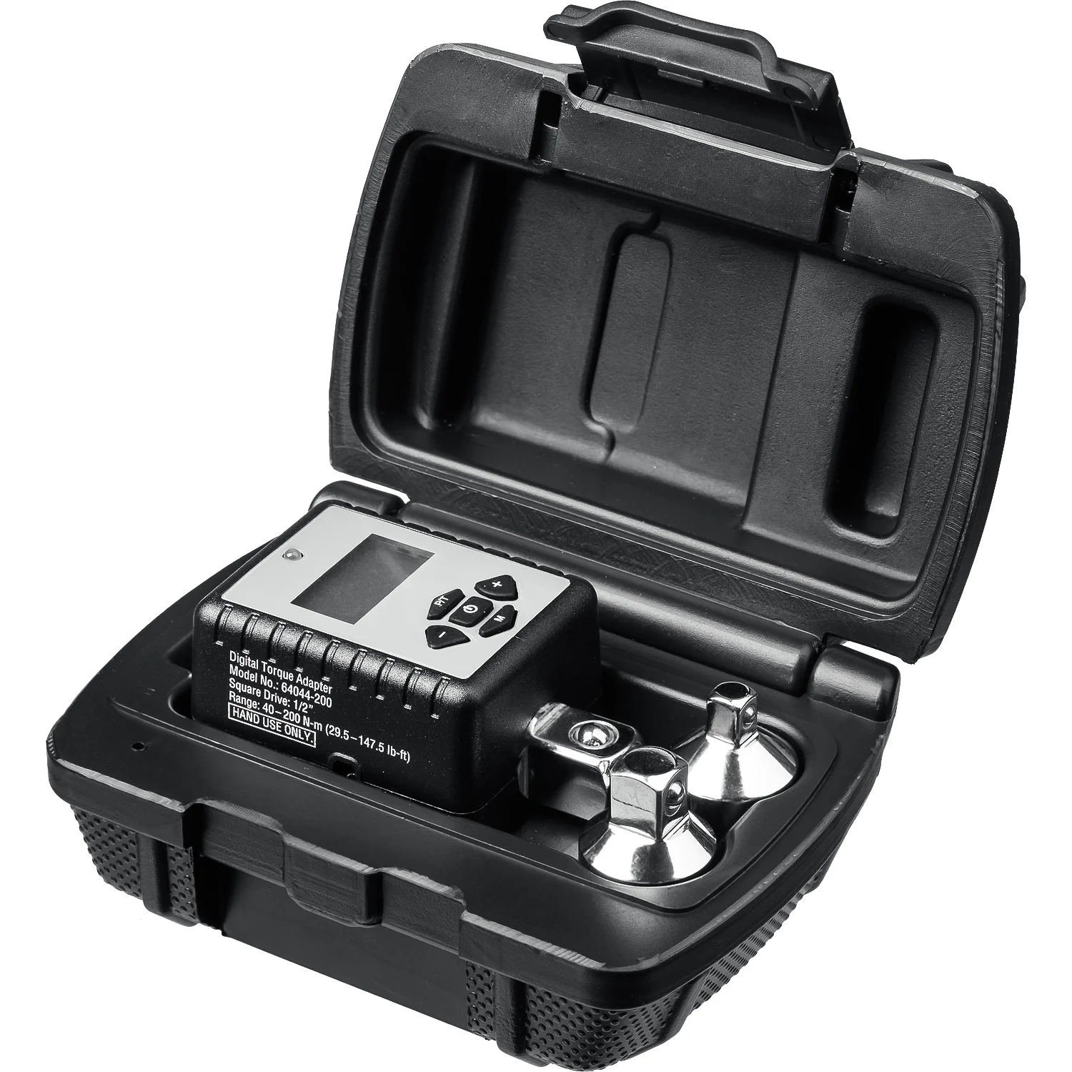 Адаптер динамометрический KRAFTOOL 1/2″, 40 - 200 Н·м, с переходниками (64044-200)