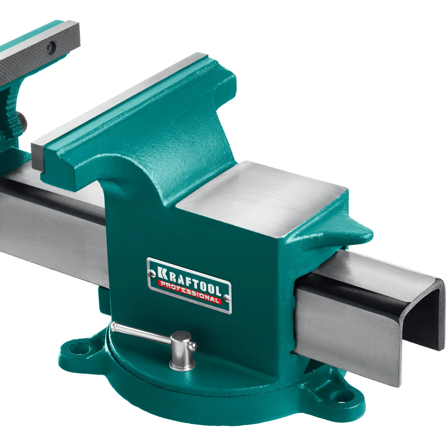 Стальные слесарные тиски KRAFTOOL STEEL, 100 мм (32701-100)