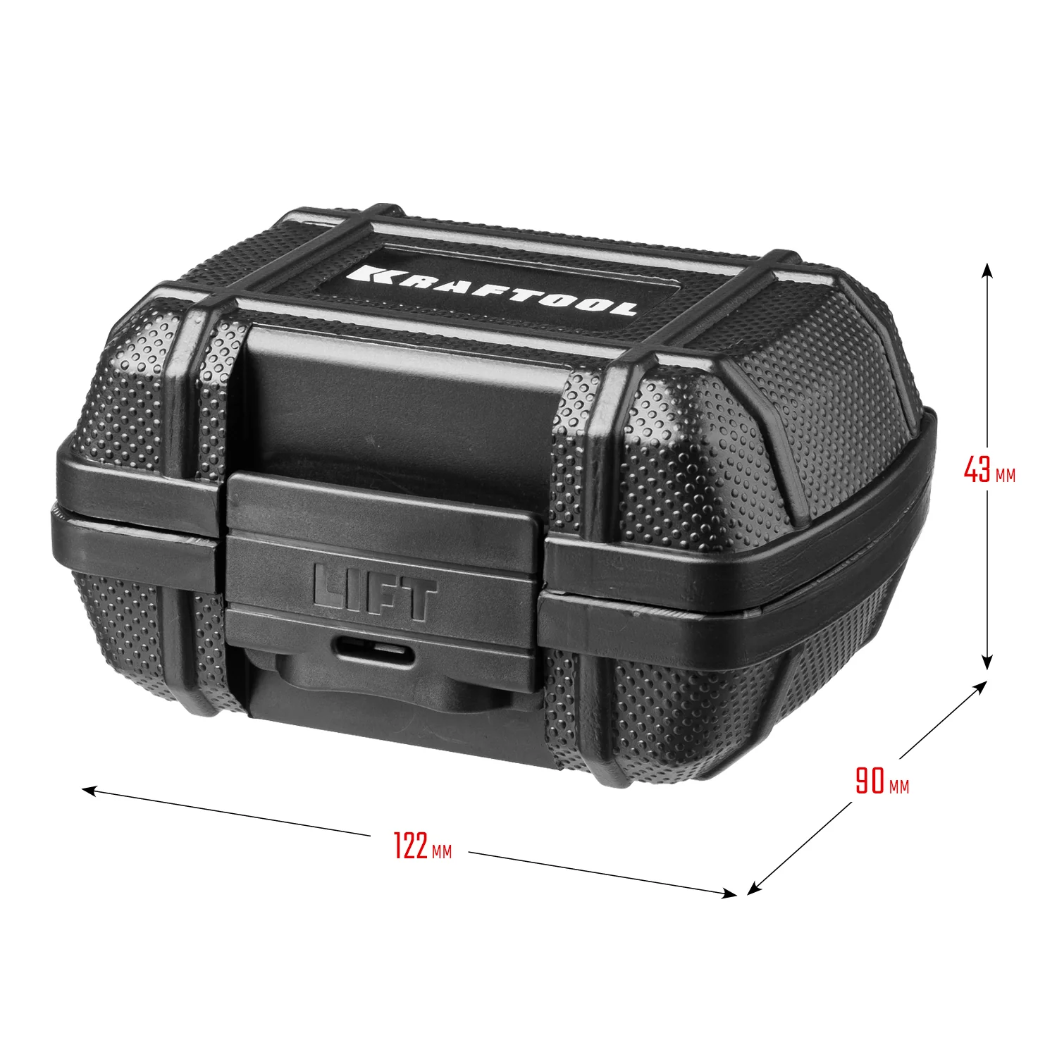 Адаптер динамометрический KRAFTOOL 1/2″, 40 - 200 Н·м, с переходниками (64044-200)