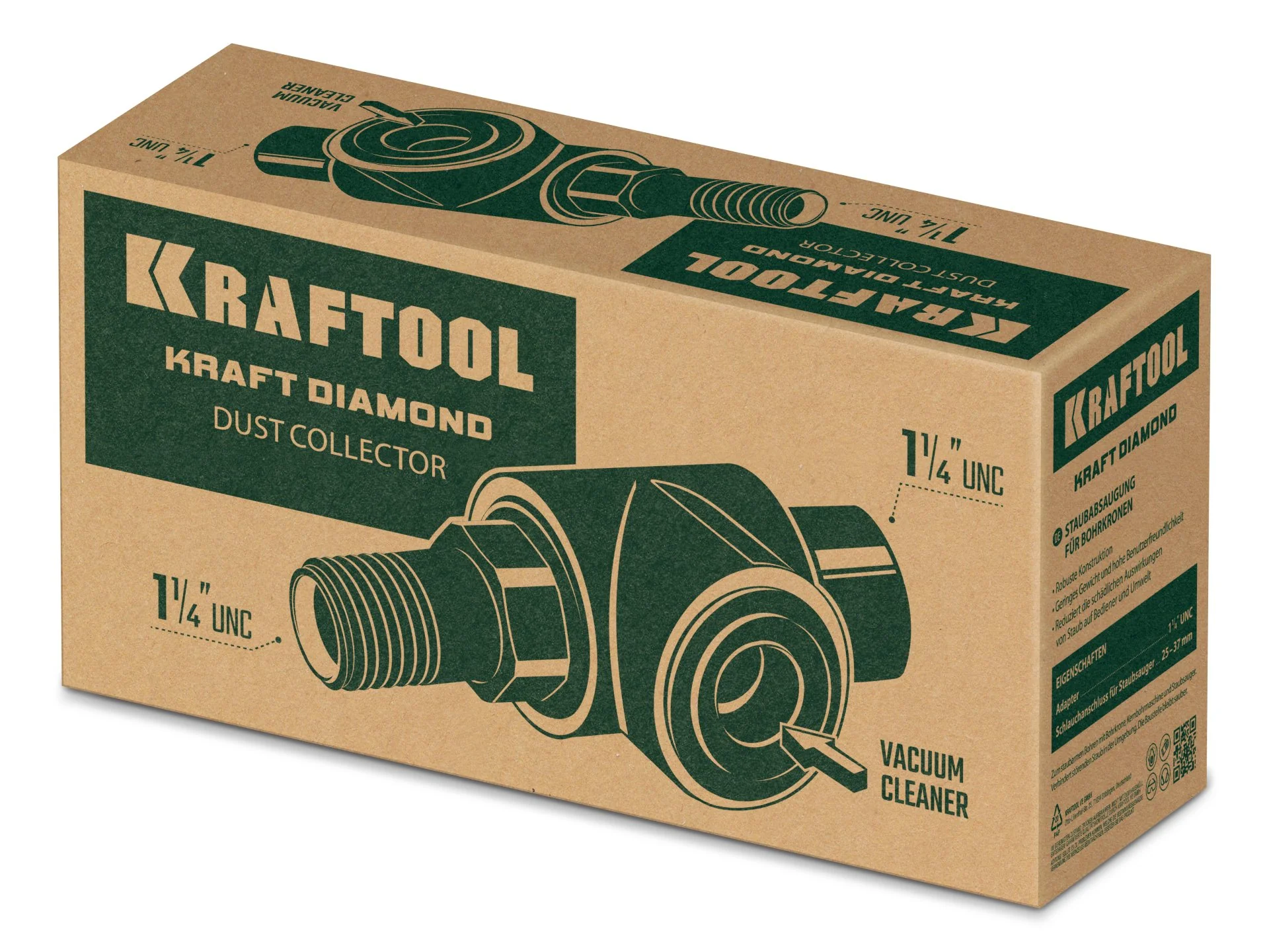 Пылеотвод для алмазных коронок KRAFTOOL 29828 1 1/4″