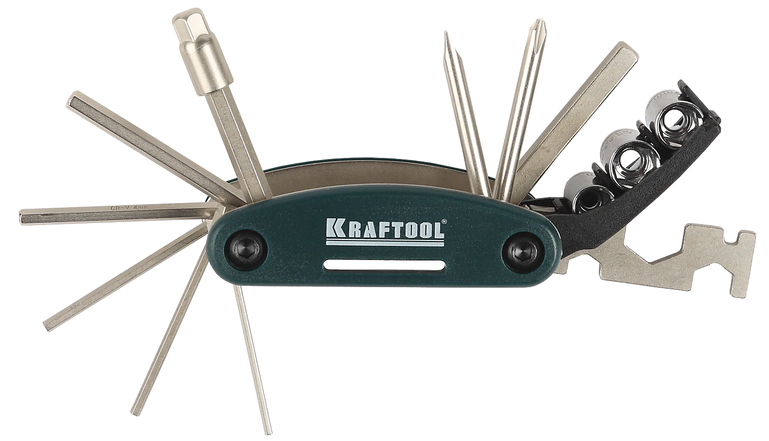 Набор KRAFTOOL 17-в-1, для обслуживания велосипеда (26182-H16)