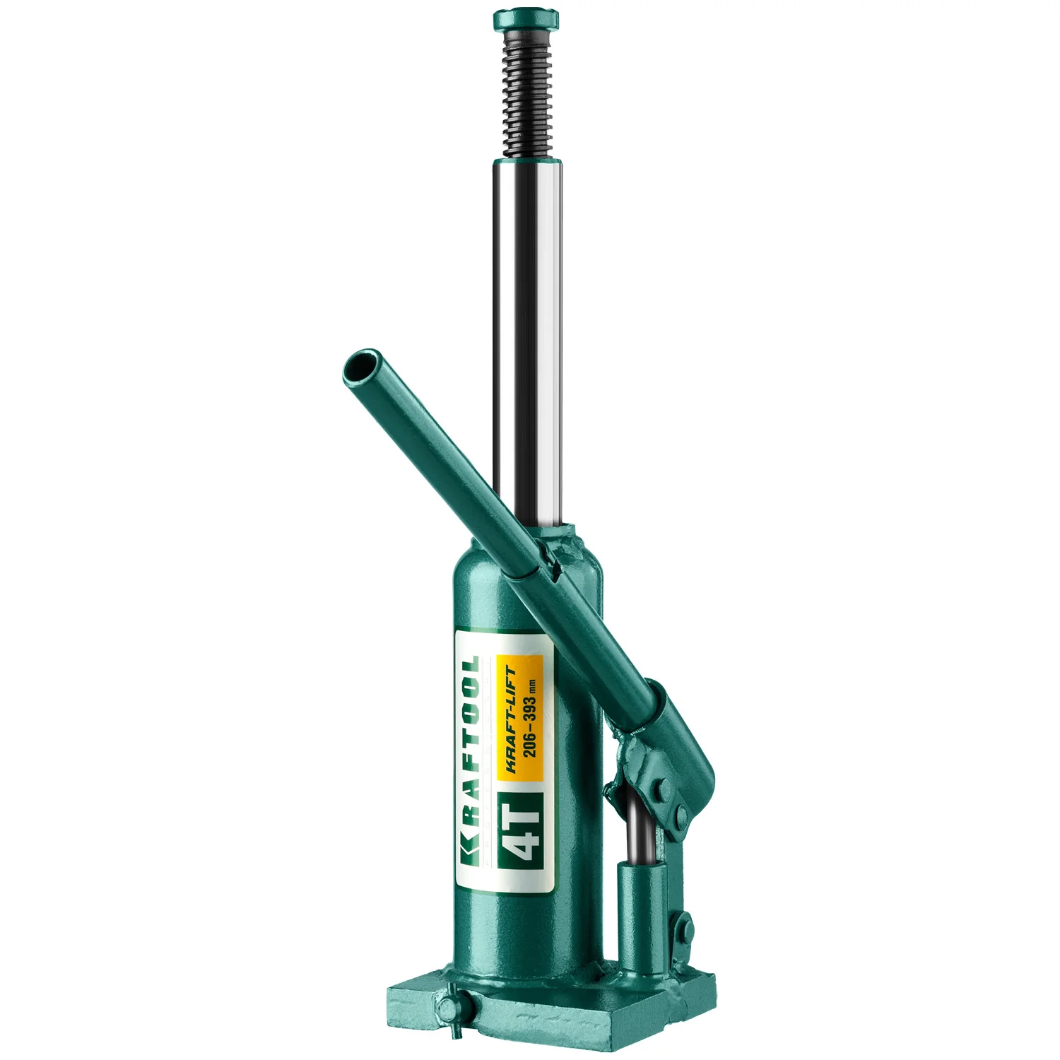 Домкрат гидравлический бутылочный KRAFTOOL 4 т, 194 - 372 мм (43462-4)