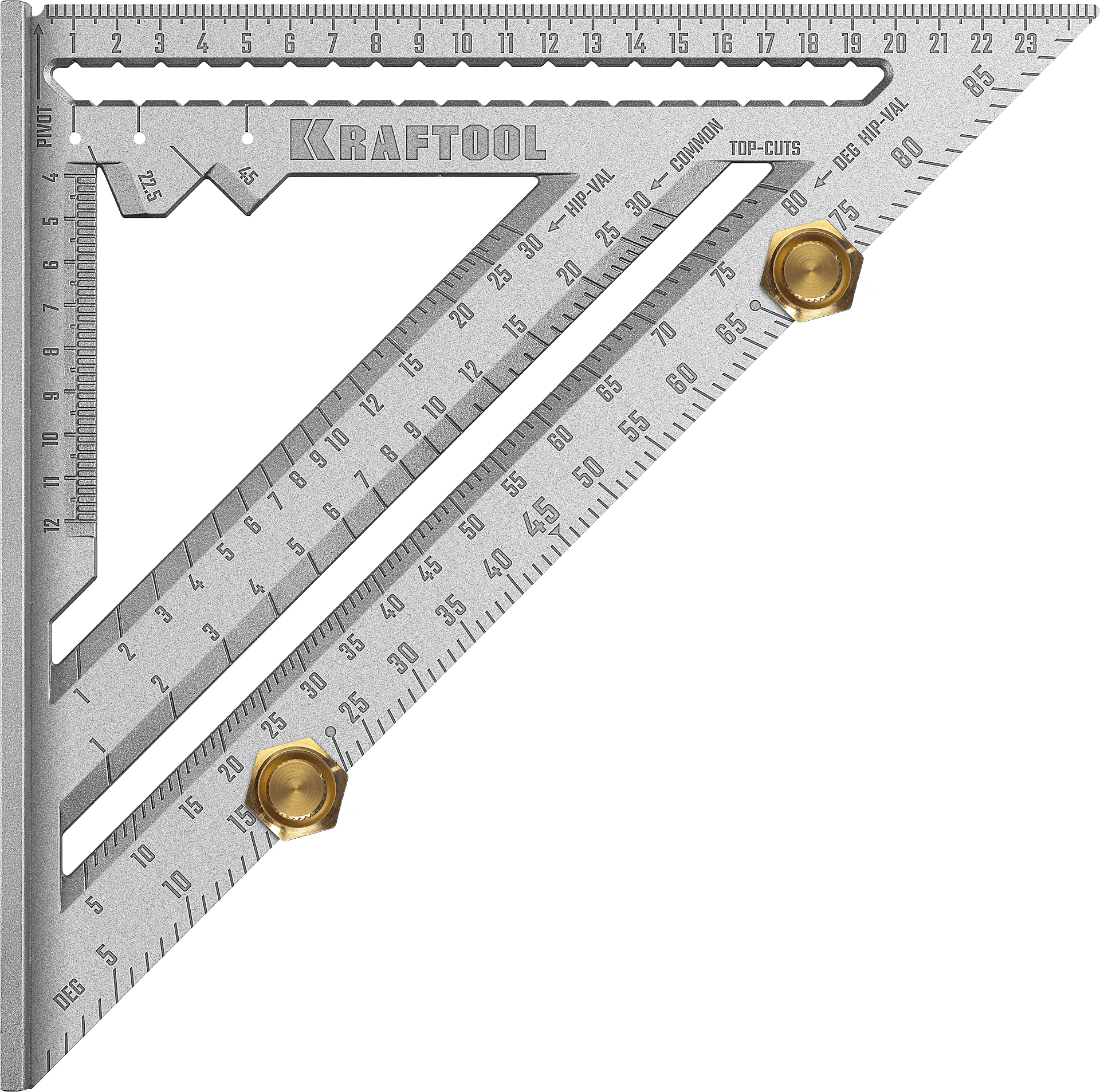 Угольник кровельный KRAFTOOL 170 мм, 5-в-1, Высокоточный (3441-17)