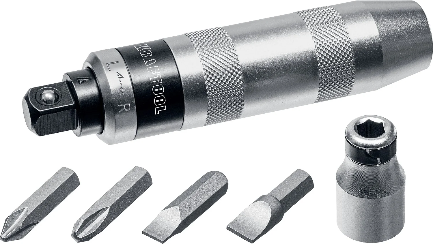 Ударно-поворотная отвертка KRAFTOOL ID-6, 6 предм. (25555)