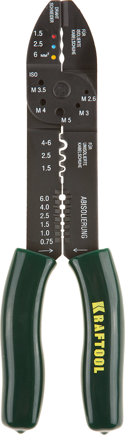Стриппер многофункциональный KRAFTOOL 0.75 - 6 мм2 (22661)