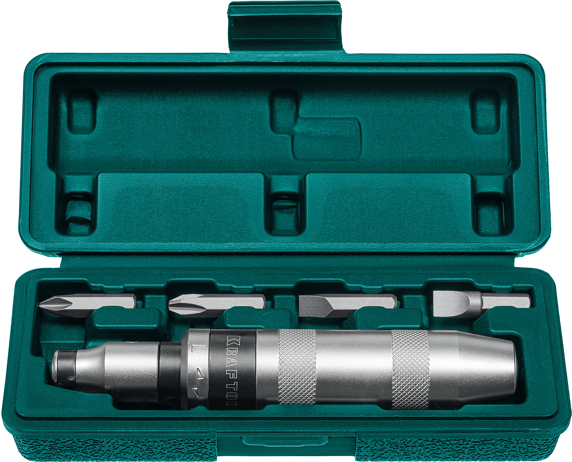 Ударно-поворотная отвертка KRAFTOOL ID-6, 6 предм. (25555)