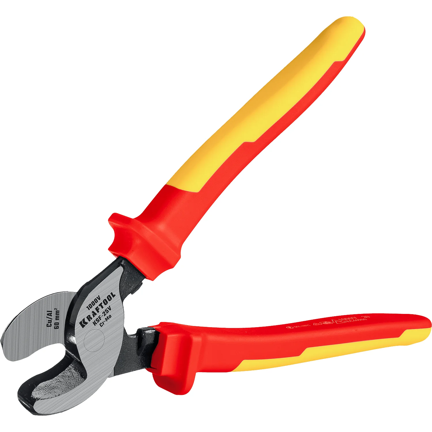 Кабелерез диэлектрический усиленный KRAFTOOL d 13 мм, 250 мм, VDE, 1000 В (23334-25V)