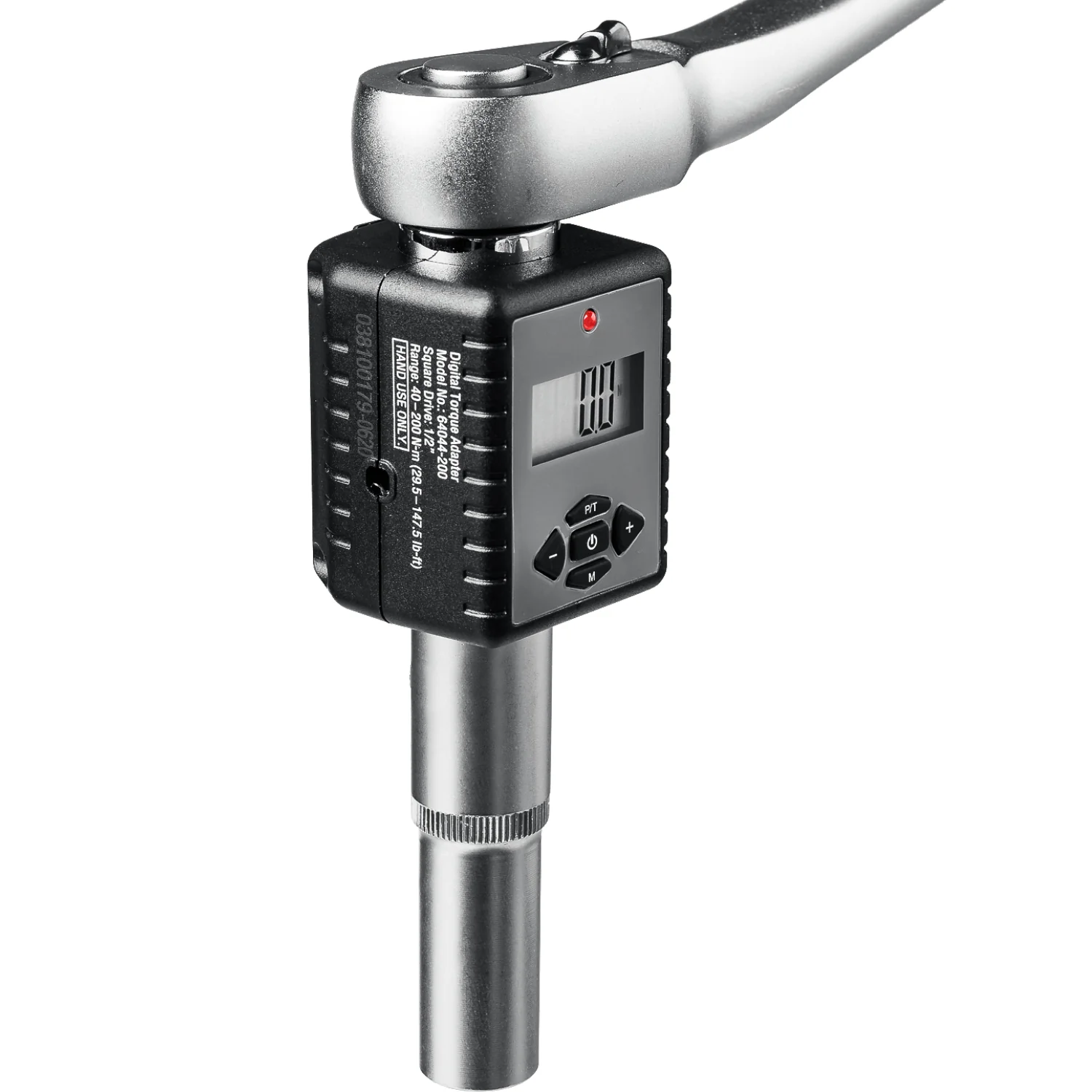 Адаптер динамометрический KRAFTOOL 1/2″, 40 - 200 Н·м, с переходниками (64044-200)