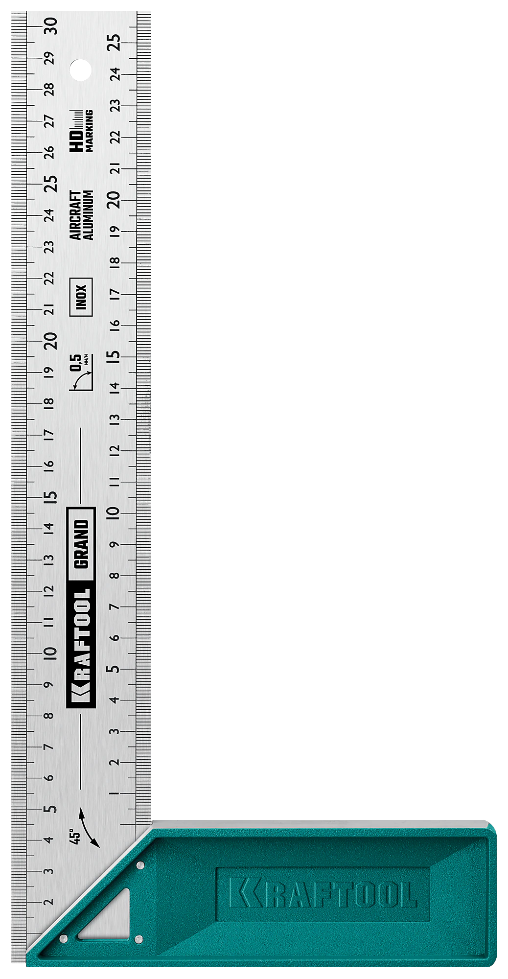 Угольник столярный KRAFTOOL 300 мм, высокоточный (3439-30)