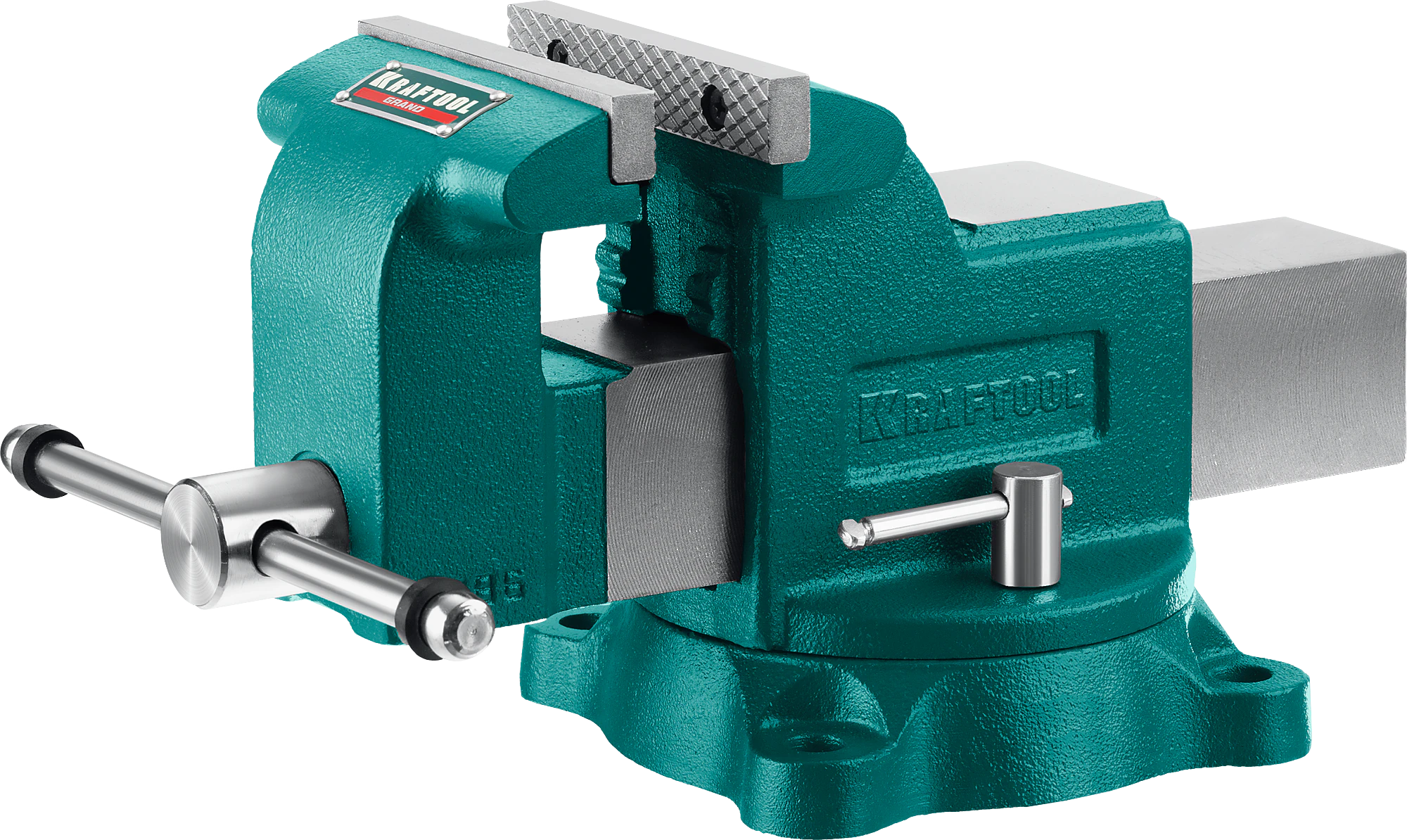 Слесарные тиски KRAFTOOL GRAND, 100 мм (32702-100)