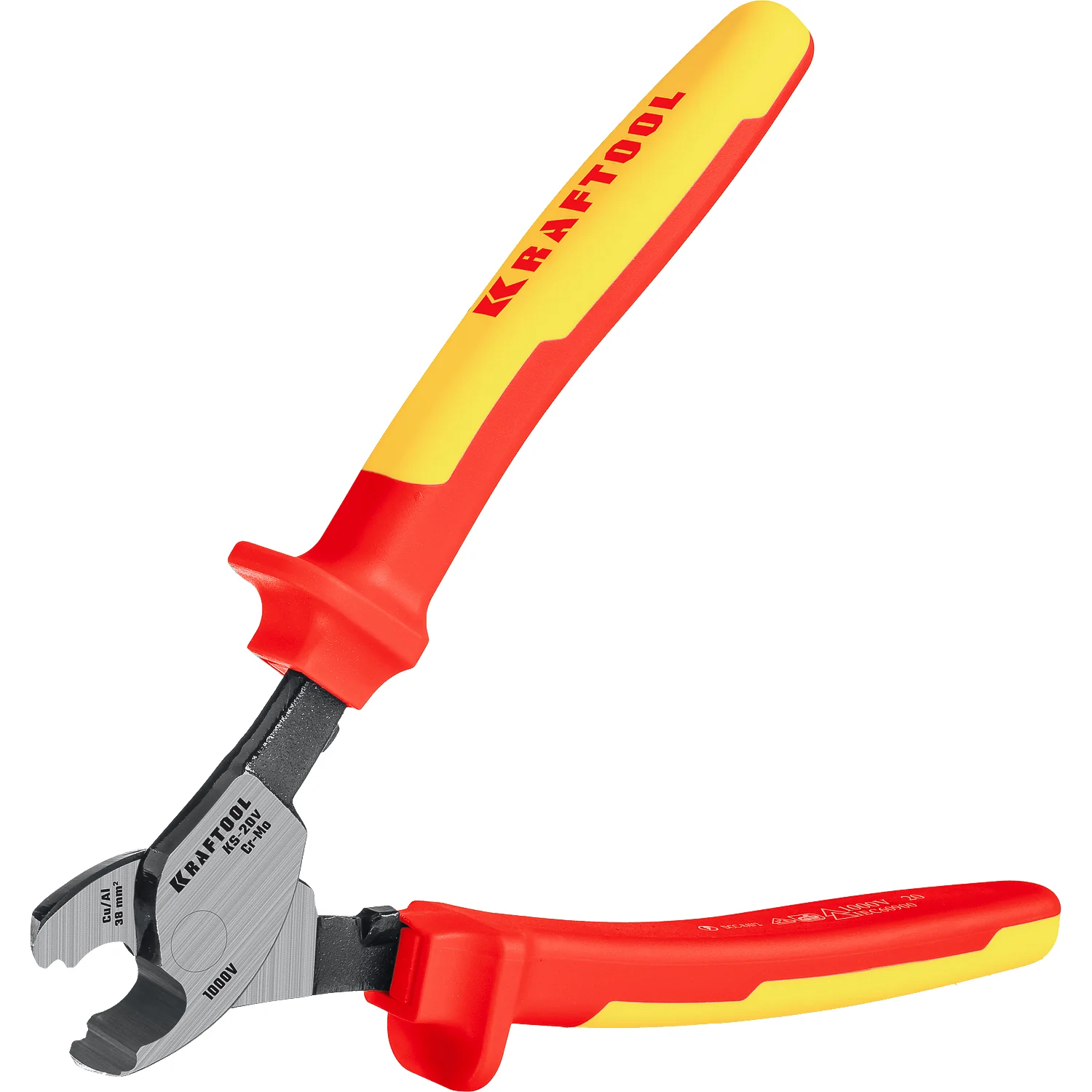 Кабелерез диэлектрический KRAFTOOL 1000 В, d 11мм, 200мм (23333-20V)