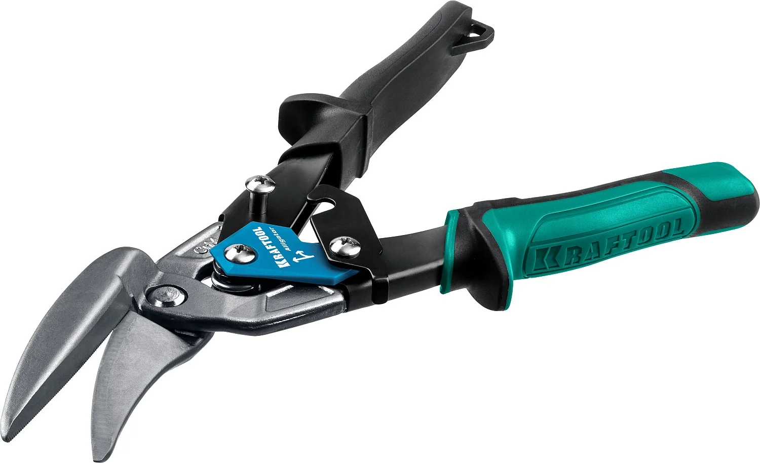 Правые усиленные ножницы по металлу с выносом KRAFTOOL Alligator, 280 мм (2328-RL)