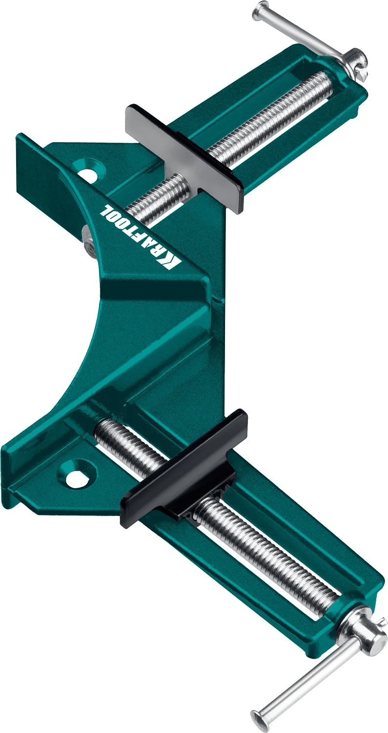 Угловая струбцина KRAFTOOL HCC-80, глубина зажима 73 мм (32203)